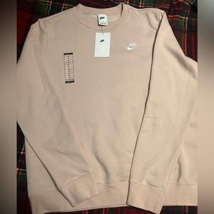 Brand new with tags light pink Nike crewneck